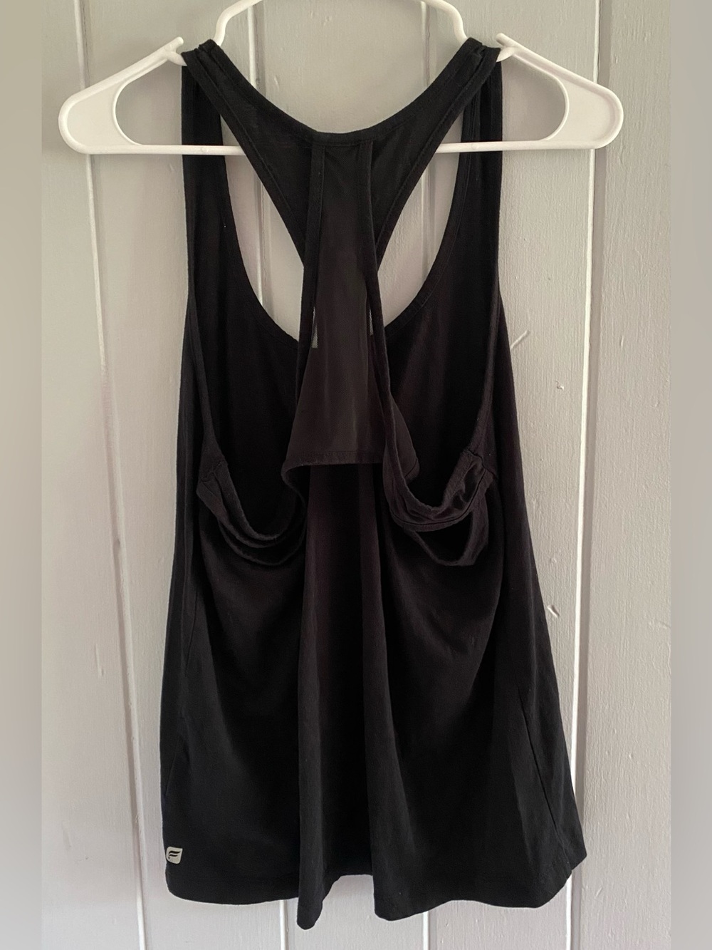 Fabletics Black Racerback Tank - Picture 2 of 3